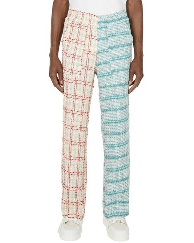(DI)VISION Pantaloni da salotto in tweed - Blu