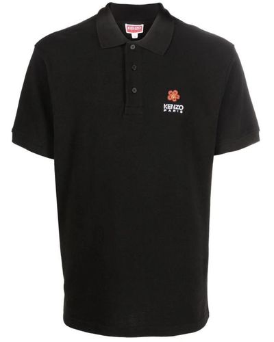 KENZO Polo Shirts - Black
