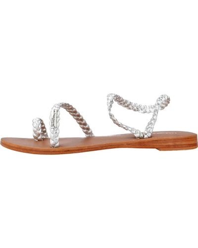 Les Tropeziennes Shoes > sandals > flat sandals - Blanc