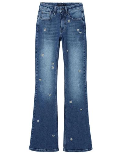 Desigual Flared jeans - Blu