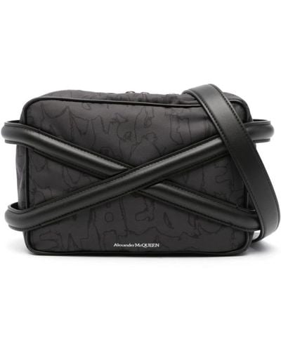 Alexander McQueen Cross Body Bags - Black