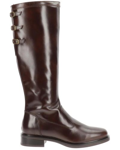 Nero Giardini Shoes > boots > high boots - Marron