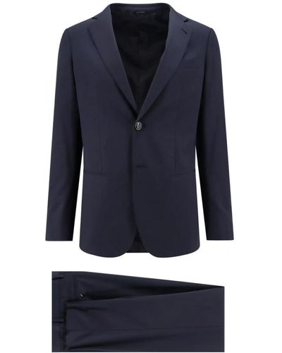 Giorgio Armani Suits > suit sets > single breasted suits - Bleu