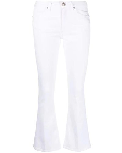 Dondup Boot-Cut Jeans - White