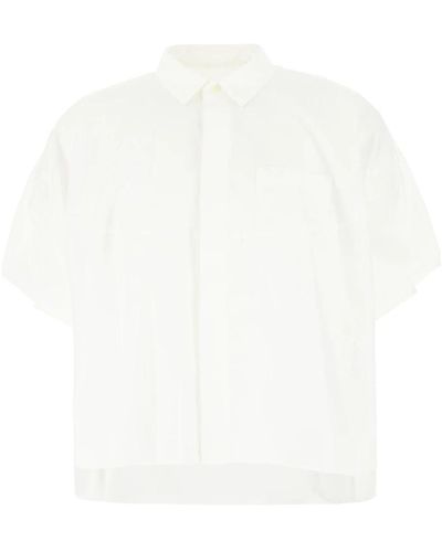 Sacai Camicie - Bianco