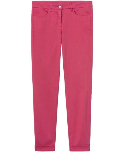 Luisa Cerano Straight Jeans - Pink