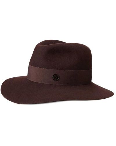 Maison Michel Accessories > hats > hats - Marron
