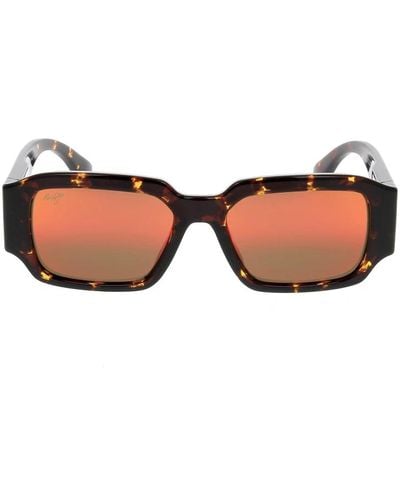Maui Jim Stylische sonnenbrille für sonnenschutz - Braun