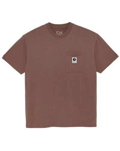 POLAR SKATE T-shirts - Marron