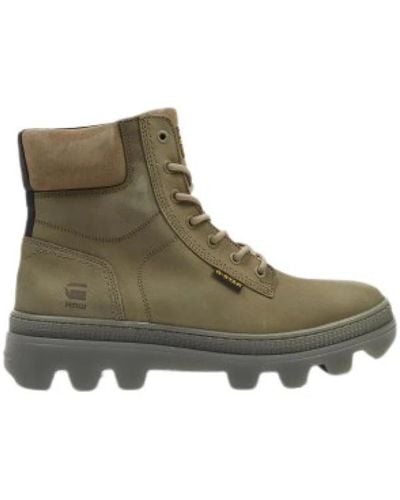 G-Star RAW Shoes > boots > lace-up boots - Vert