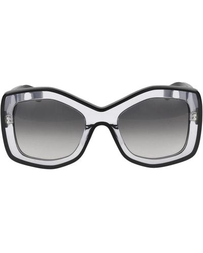 Alaïa Mode sonnenbrille aa0066s - Grau