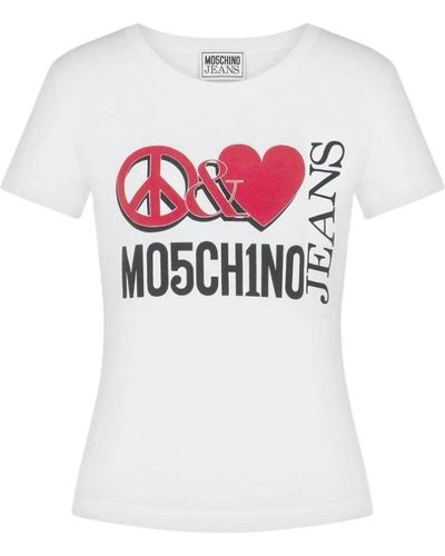 Moschino Tops > t-shirts - Blanc