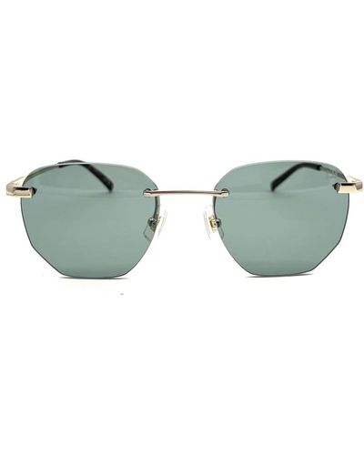 Dunhill Metall sonnenbrille für frauen - Grün