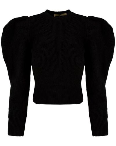 Akep Suéteres negros para mujeres