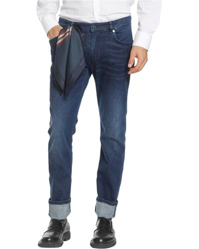 Mason's Slim fit jeans in navy - Blau
