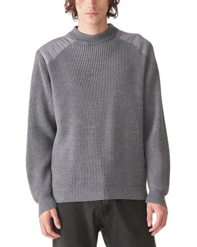 Mauro Grifoni Knitwear > round-neck knitwear - Gris