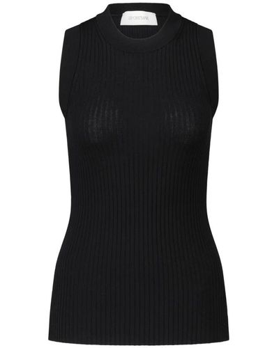 Sportmax Round-Neck Knitwear - Black