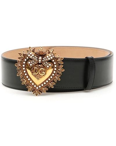 Dolce & Gabbana Devotion cinturón - Negro