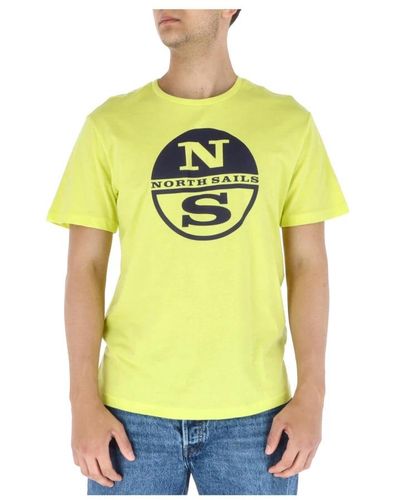 North Sails T-Shirts - Yellow
