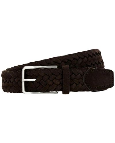 Canali Belts - Black