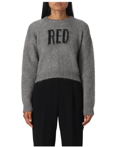 RED Valentino Knitwear > round-neck knitwear - Gris