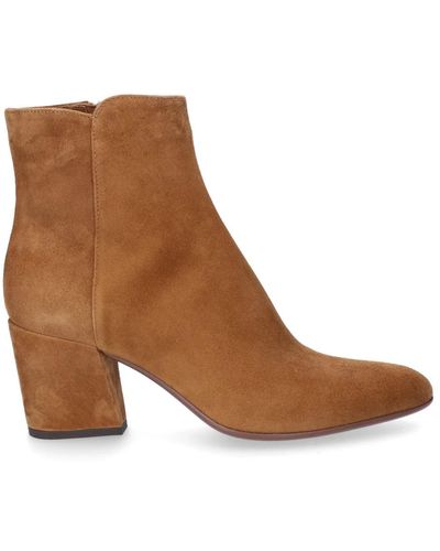 Pomme D'or Heeled Boots - Brown