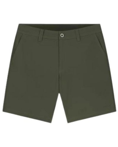 OLAF HUSSEIN Nylon shorts - Grün
