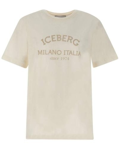 Iceberg T-Shirts - Natural