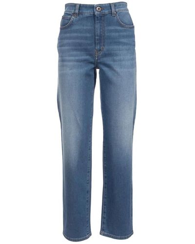 Weekend by Maxmara Jeans comfort denim ortisei anni '90 - Blu