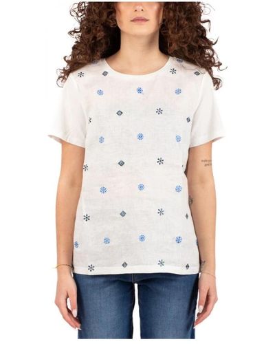 Weekend Top donna casual - Bianco