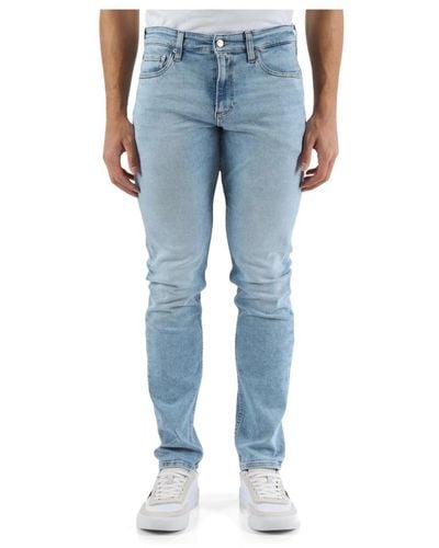 Calvin Klein Slim-Fit Jeans - Blue
