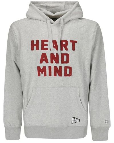 BBCICECREAM Heart and mind sweatshirt - Grigio