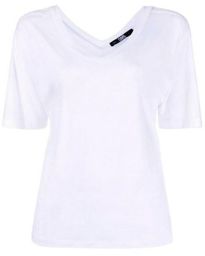 Karl Lagerfeld Camiseta de manga corta - Blanco