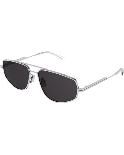 Bottega Veneta Metal sunglasses - Negro