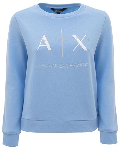 Armani Exchange Sweatshirts & hoodies > sweatshirts - Bleu