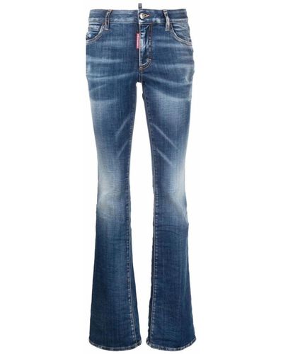 DSquared² Flared Jeans - Blue
