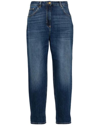 Elisabetta Franchi Blaue denim jeans