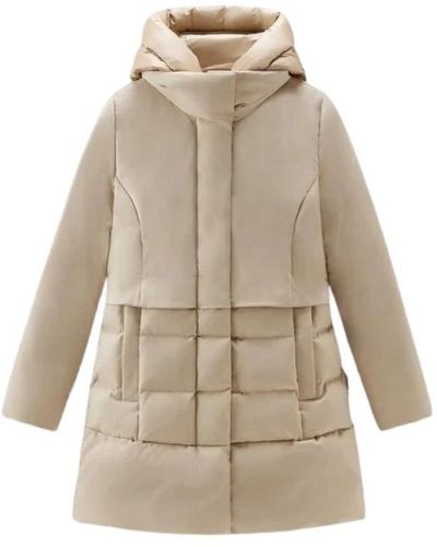Woolrich Coats > down coats - Neutre