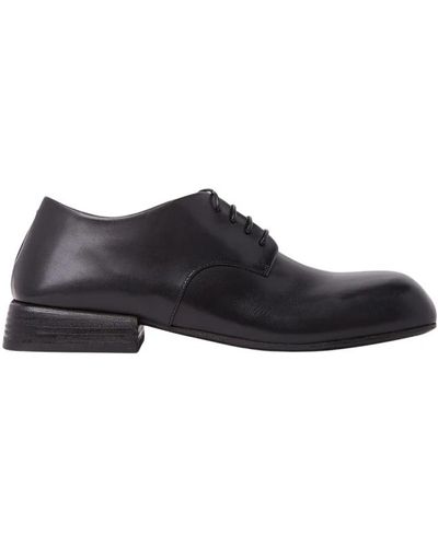 Marsèll Derby Schuhe aus glattem Leder - Blau