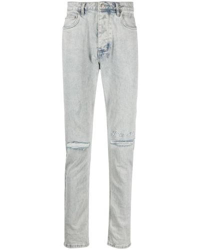 Ksubi Super cold straight blaue jeans - Grau
