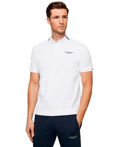 Hackett Baumwoll-polo-shirt - Weiß