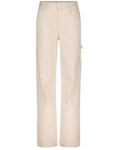 Isabel Marant Straight Jeans - Natural