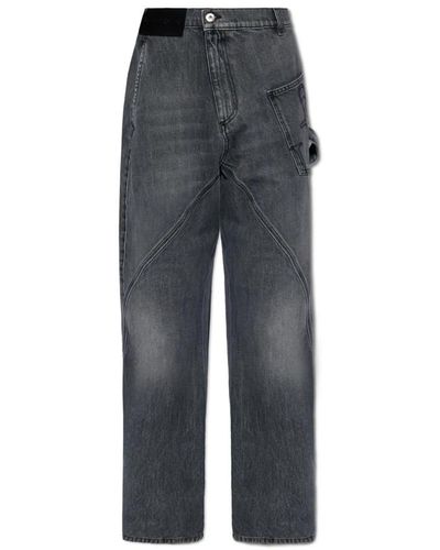 JW Anderson Jeans mit logo - Grau