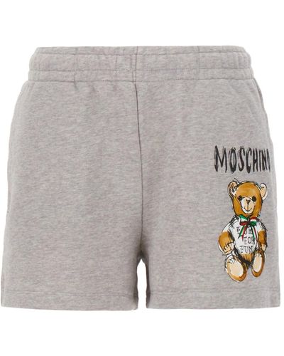 Moschino Shorts > short shorts - Gris
