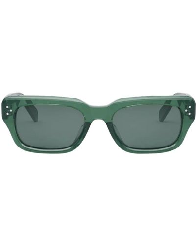 Celine Bold 3 dotslarge sonnenbrille - Grün