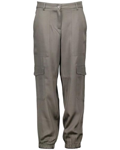 Cambio Straight Trousers - Grey