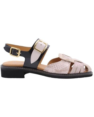 Pertini Flat Sandals - Brown