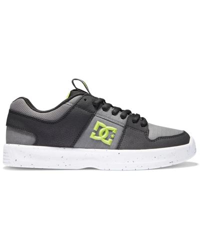 DC Shoes Lynx zero waste sneakers in pelle tessile - Grigio