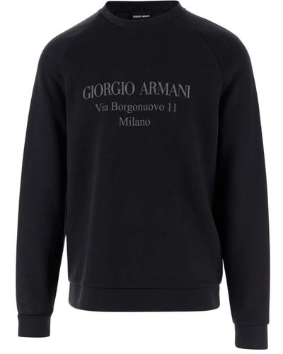 Giorgio Armani Sweatshirts & hoodies > sweatshirts - Bleu
