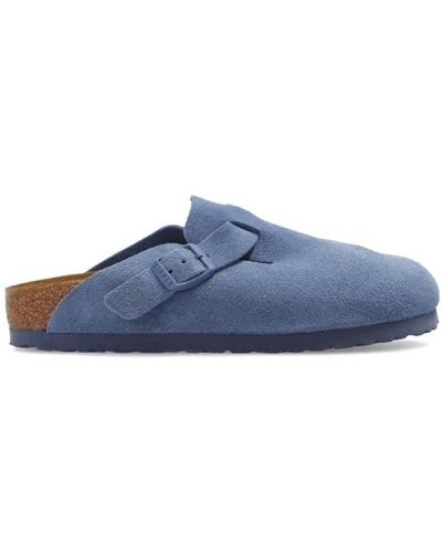 Birkenstock Shoes > flats > mules - Bleu